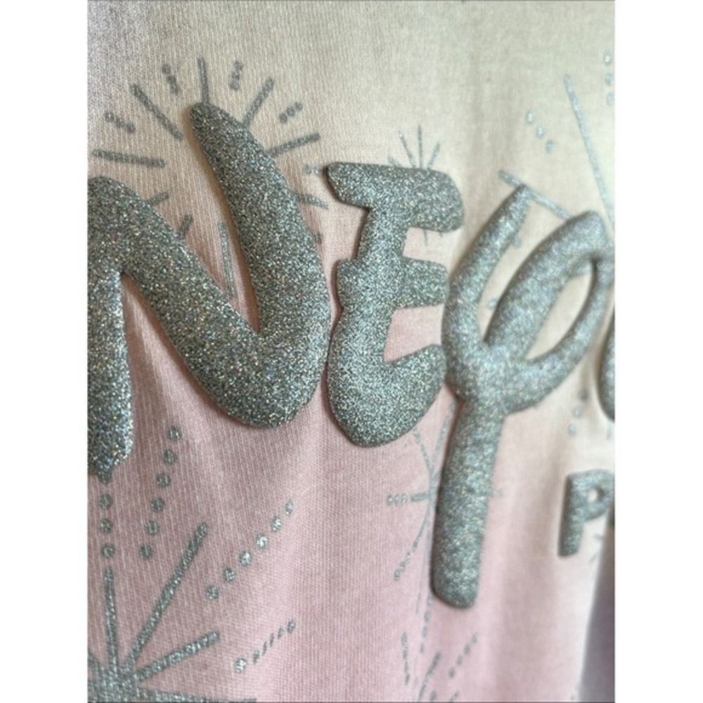 Disneyland Paris Like New Pastel Fireworks Glitter Puffy Lettering Consign - Picture 8 of 11